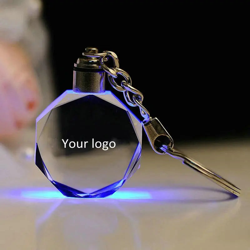 Multiluxi LED-Kristall Schlüsselanhänger