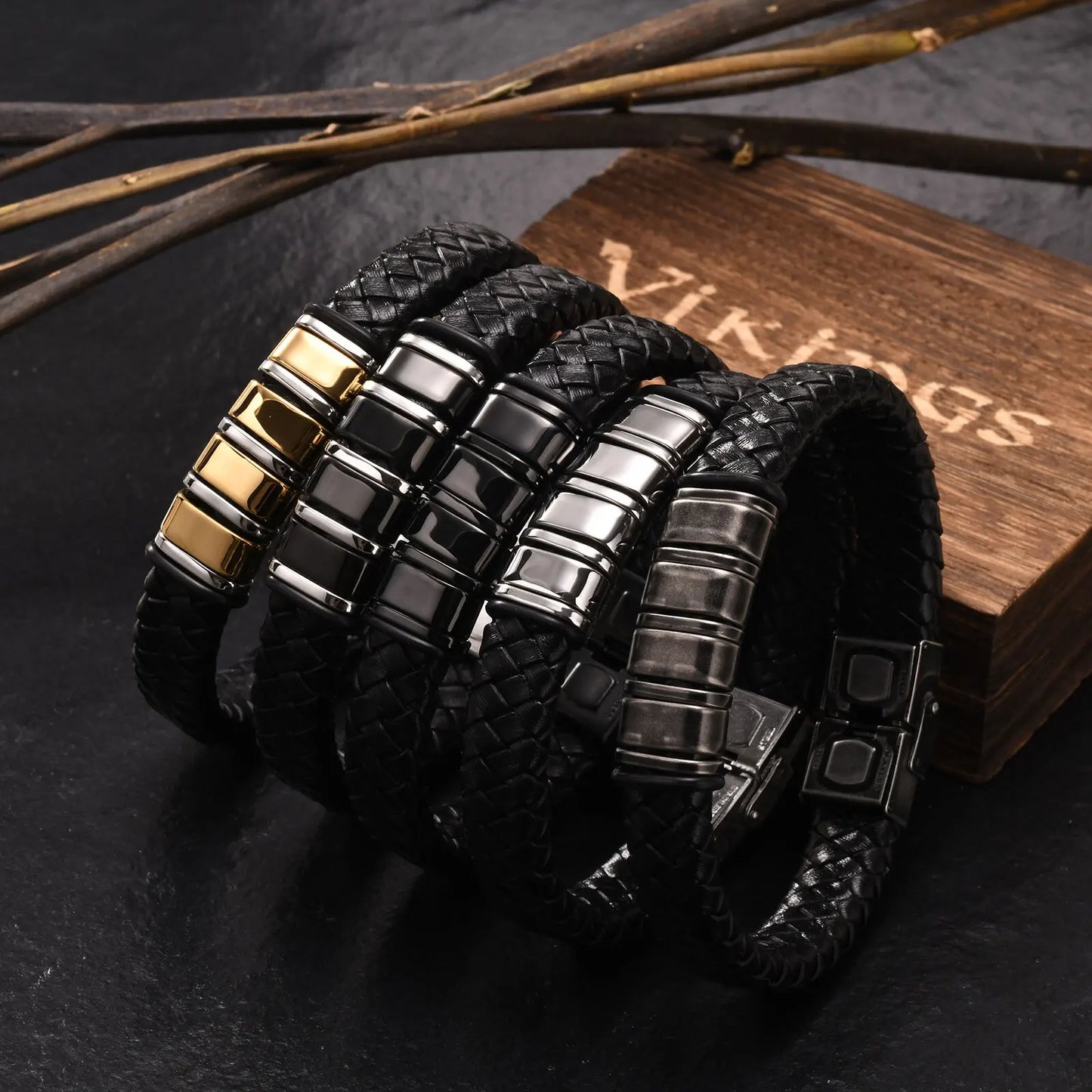 Multiluxi Personalisierbares Herren-Armband