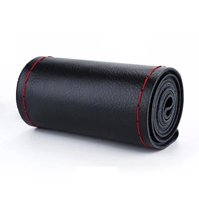 Multiluxi DIY Universal Mikrofaser-Leder Lenkradbezug